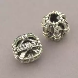 Вставка срібло (925 проба) 11x11 мм.