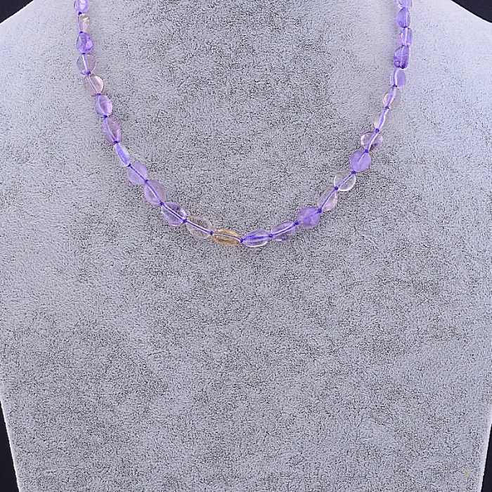 🏷️️ Намисто Аметрін 48 см ss_77904