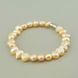 Браслет на магнітній застібці Перли 18 см.