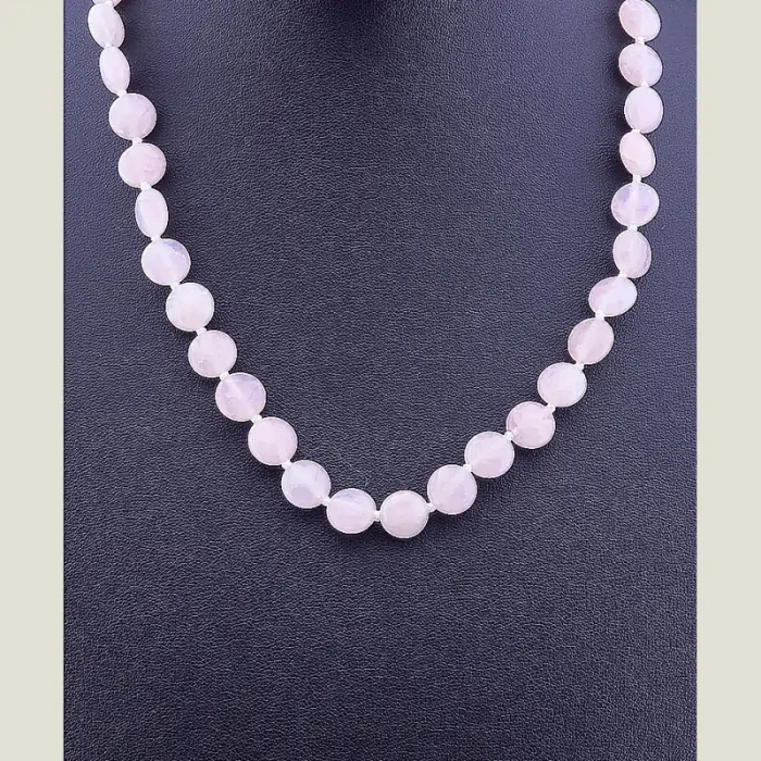 🏷️️ Намисто Рожевий кварц 48 см ss_78004