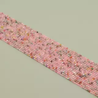 Намистини Самоцвіти 39 см. 2 мм. на нитці (натуральне каміння, без застібки)