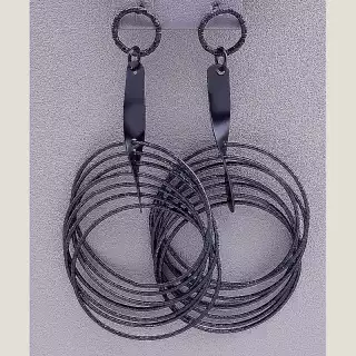 Сережки пусети FJ