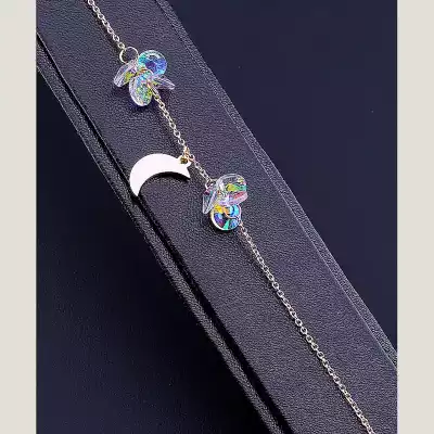 🏷️️ Браслет з карабіном Stainless Steel 18 см F-57006