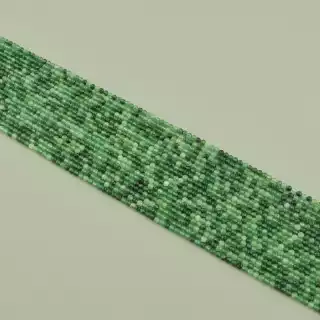 Намистини Кварц 39 см. 2,5мм. на нитці (натуральне каміння, без застібки)