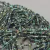 🏷️️ Намистини Хрізоколла 40 см 2 мм (натуральне каміння, без застібки) F-57462