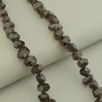 🏷️️ Намисто Раухтопаз під сорочку з коміром 44 см F-105597