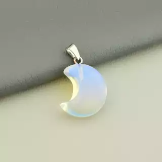Кулон Місячний камінь 25x17мм.