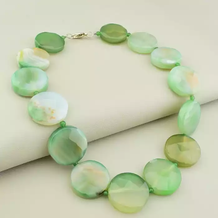 🏷️️ Намисто Агат 50 см ss_106512