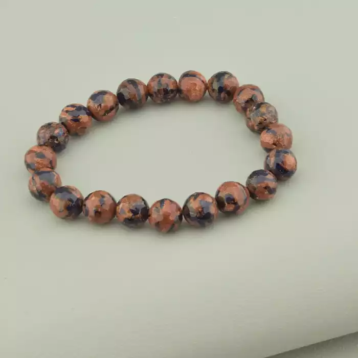 🏷️️ Намисто + Сережки Авантюрин 45 см ss_61527