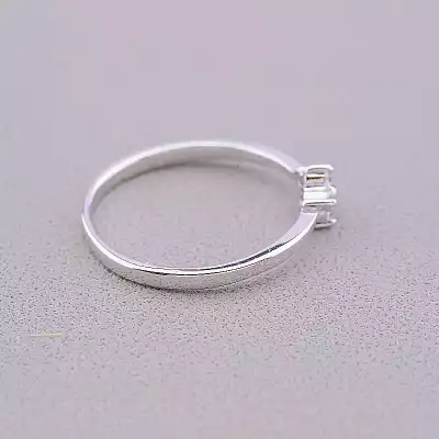 🏷️️ Каблучка Xuping Фіаніт (родій) F-50928