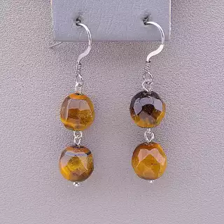 Сережки петля Тигрове око