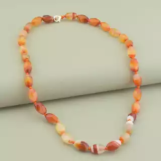 Намисто Сердолік 45 см.