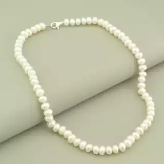 Намисто з перлин (cрібло 925 проба) 44 см.