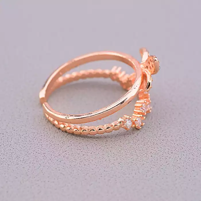 🏷️️ Каблучка роз'ємна метелик FJ Сrystal ss_43274