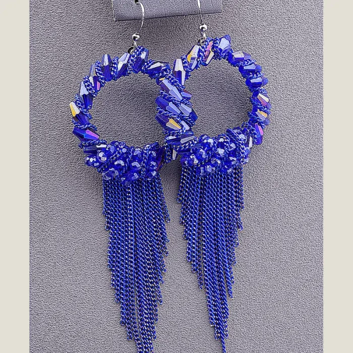 Сережки Чеський кришталь ss_68777 ss_68777