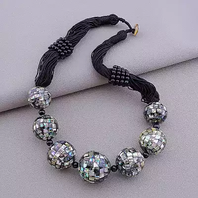 Намисто петля Галіотіс, Агат 50 см