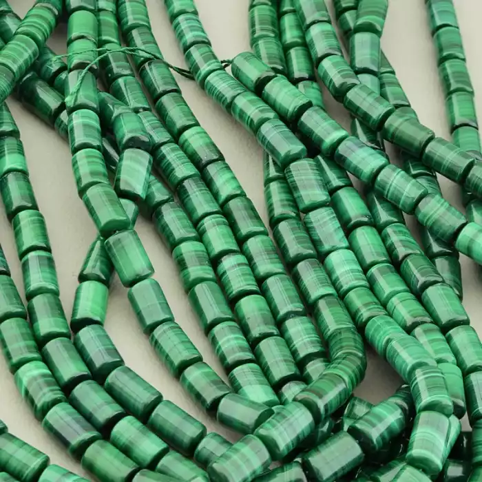 🏷️️ Намистини Малахіт 39 см (без застібки) F-106103