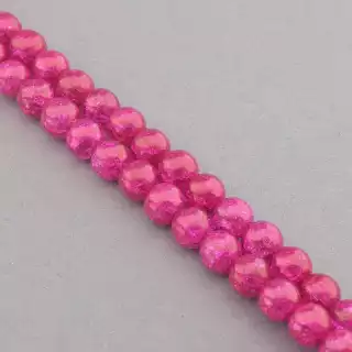 Намистини Кварц (імітація) 39 см 8 мм (без застібки) на нитці