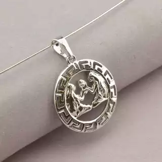 Кулон близнюки Xuping (родій)