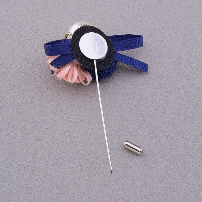🏷️️ Брошка голка квіти Hanbeishi (Корея) тканина ss_34430