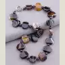 🏷️️ Намисто Агат 45 см F-51866