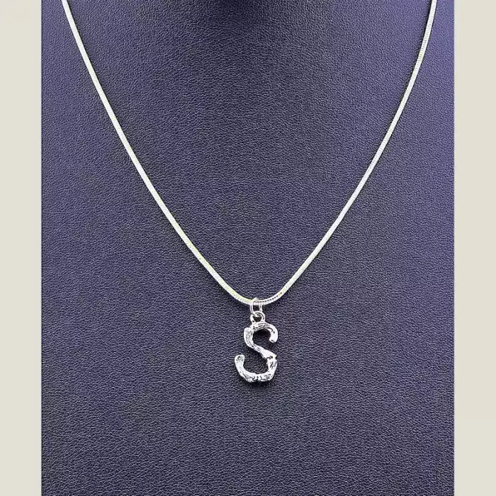 🏷️️ Підвіска літера S FJ 36 см ss_64483