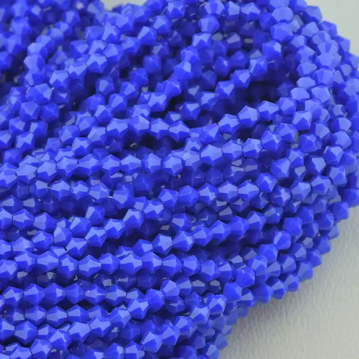 🏷️️ Нитка Чеський кришталь 40 см. 4 мм. (без замка) ss_92750