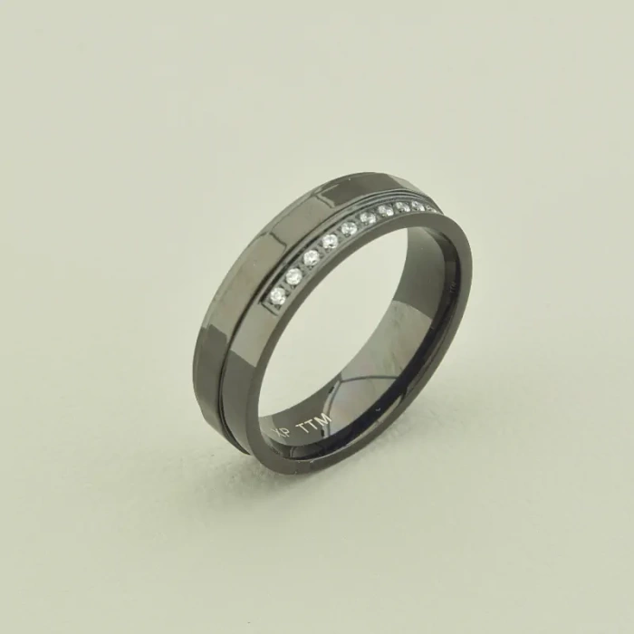 🏷️️ Каблучка Xuping Фіаніт (хром) ss_101182