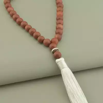 🏷️️ Чотки з натурального каменю Золотий Пісок F-101483