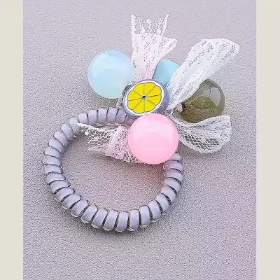 🏷️️ Резинка для волосся Flora Secret пластик F-41610