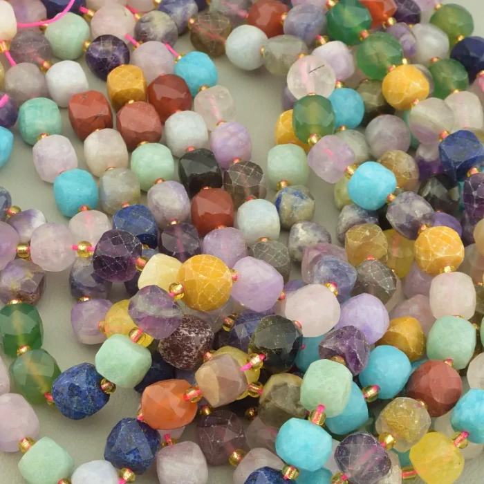 🏷️️ Нитка Самоцвіти 38 см. (без застібки) ss_102588