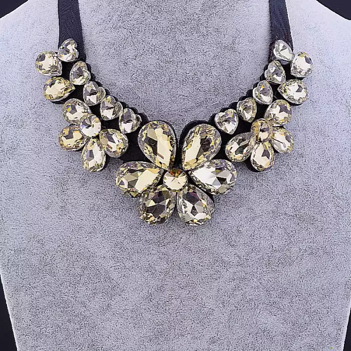 🏷️️ Підвіска квіти FJ Фіаніт 60 см ss_55839