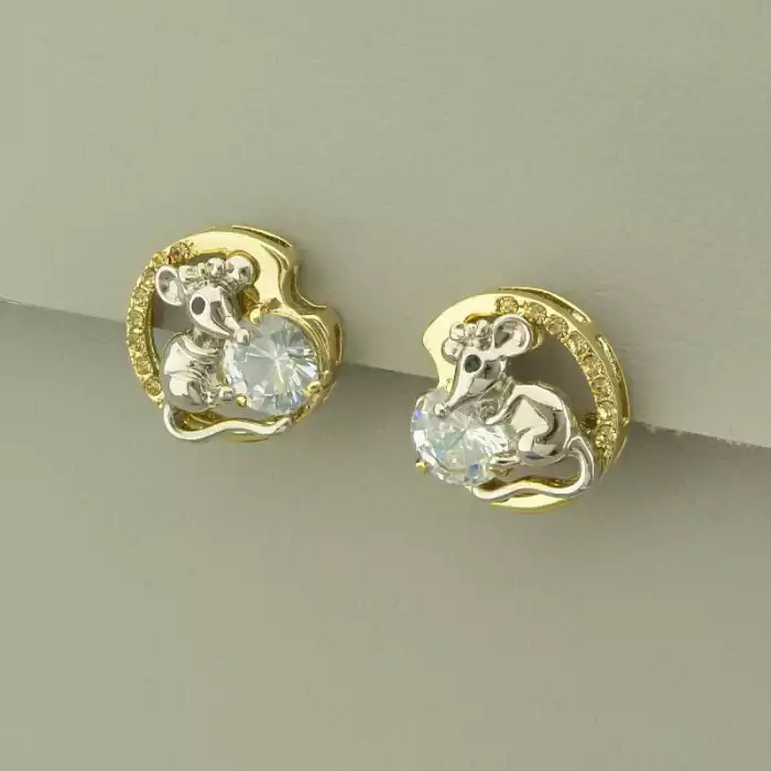 🏷️️ Підвіска+Сережки Фіаніт 40 см. ss_102906