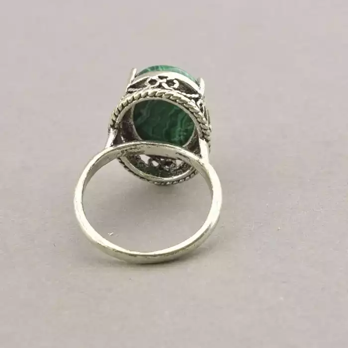 🏷️️ Перстень Малахіт ss_43100