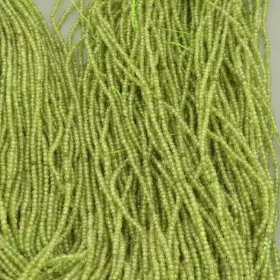 🏷️️ Намистини Преніт 39 см. 1,8мм. на нитці (натуральне каміння, без застібки) F-103109