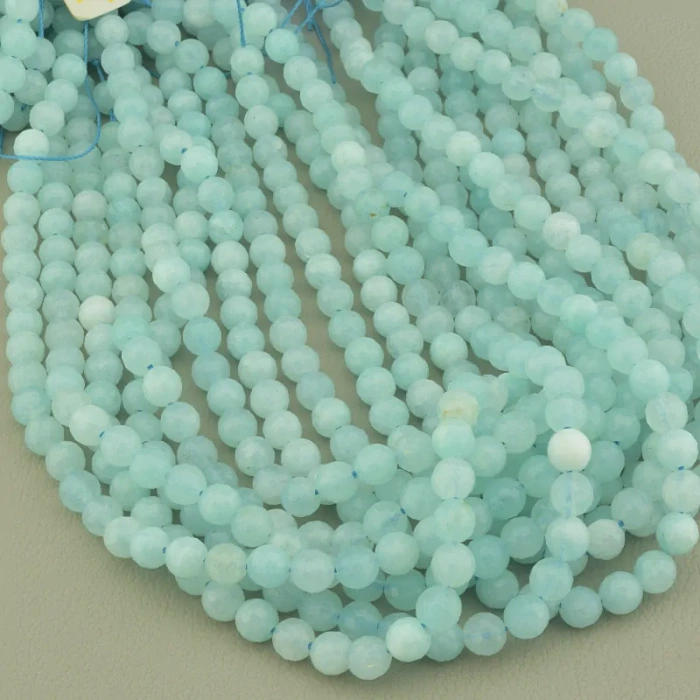 🏷️️ Нитка Кварц 37 см. 6мм. (без застібки) ss_103217