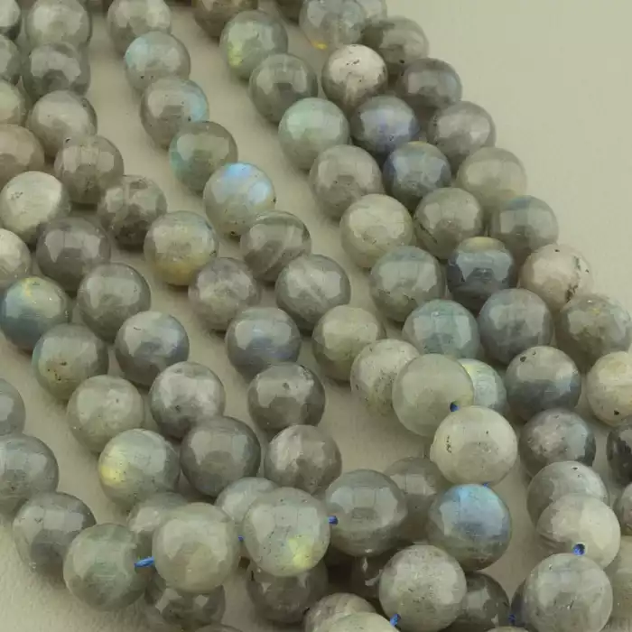 🏷️️ Намистини Лабрадор 39 см. 10,5 мм. (натуральне каміння, без застібки) ss_103837