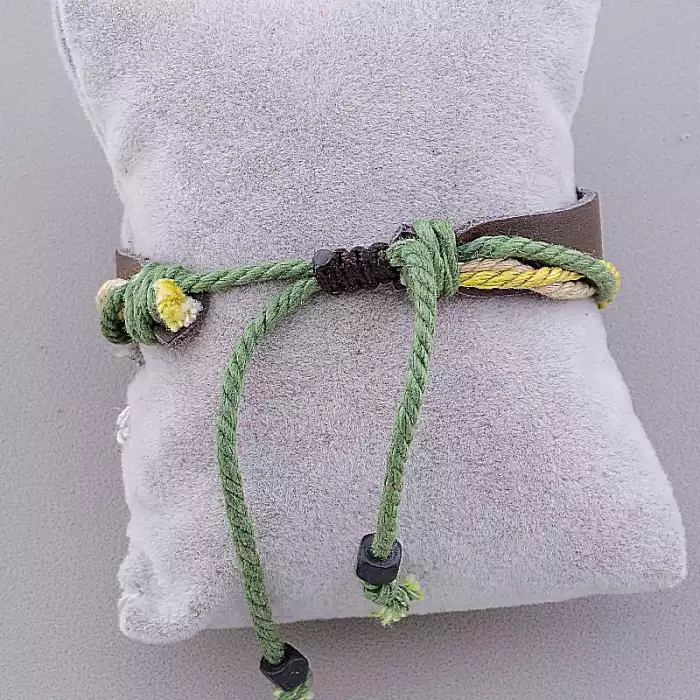 🏷️️ Браслет Vogue Шкіра 18 см шкіра ss_79255