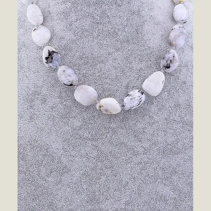 🏷️️ Намисто Місячний камінь 47 см ss_68563