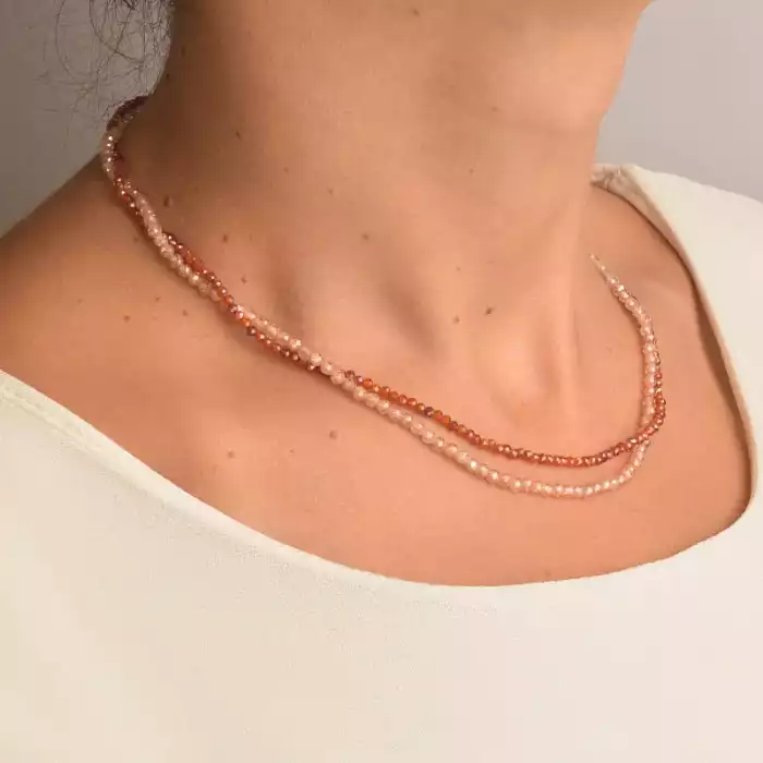 🏷️️ Підвіска Циркон срібло (925 проба) 40 см. ss_89969