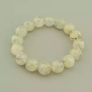 Браслет резинка Фантомний кварц 20 см