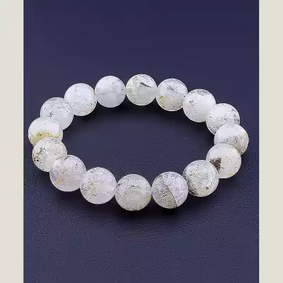 🏷️️ Браслет резинка Фантомний кварц 20 см F-69958