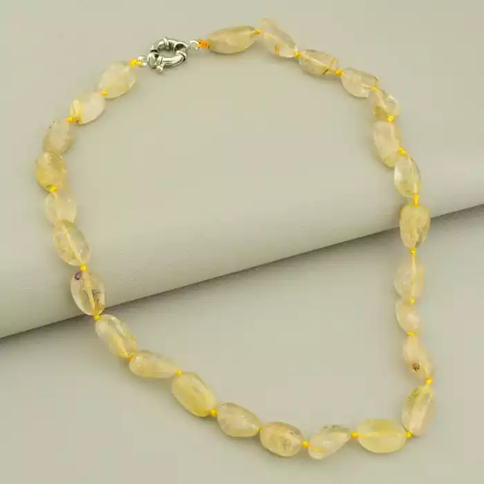 🏷️️ Намисто Волосатик 49 см F-105495