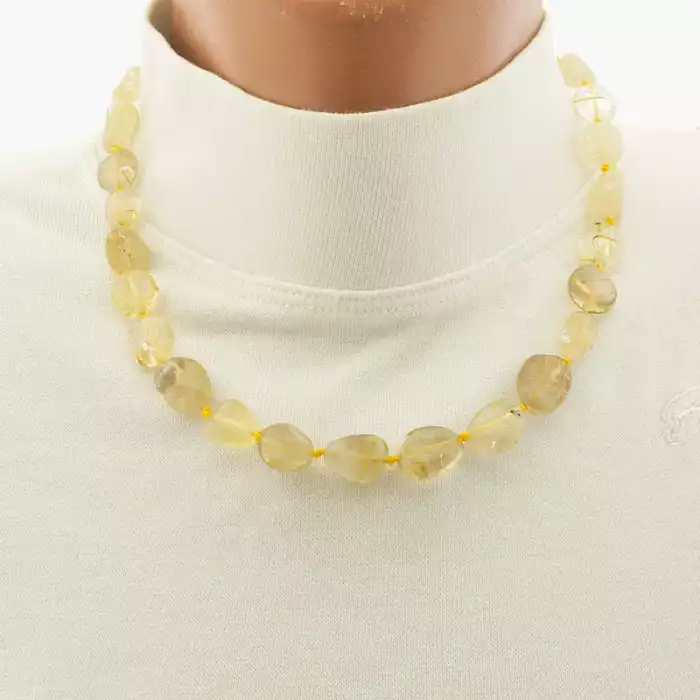 🏷️️ Намисто Волосатик 49 см F-105495