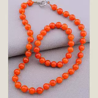 Намисто + Браслет Кварц 46 см