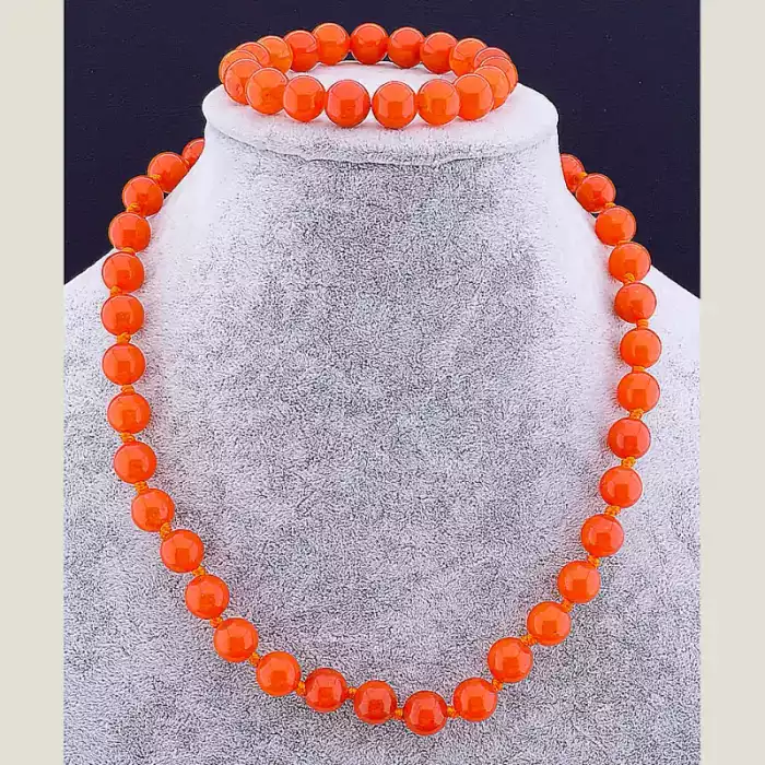 🏷️️ Намисто + Браслет Кварц 46 см ss_81432