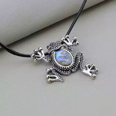 🏷️️ Підвіска жабка Галіотіс, Сrystal 44 см. F-91476