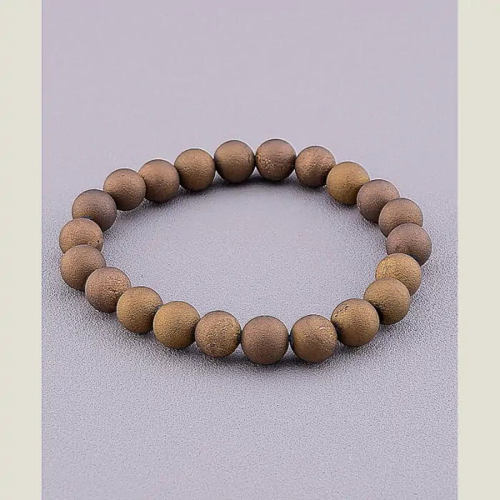 🏷️️ Браслет резинка Агат 18 см ss_71175