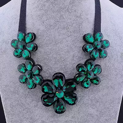 🏷️️ Підвіска квіти FJ Сrystal 45 см F-48674