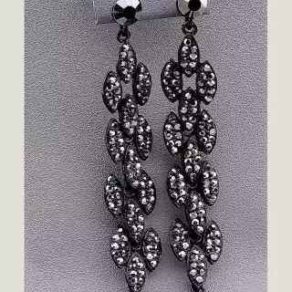 Сережки пусети FJ Сrystal